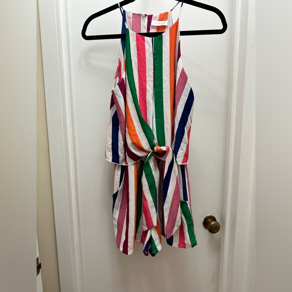 Multi-color Vestique romper, worn only twice! - Picture 2 of 3